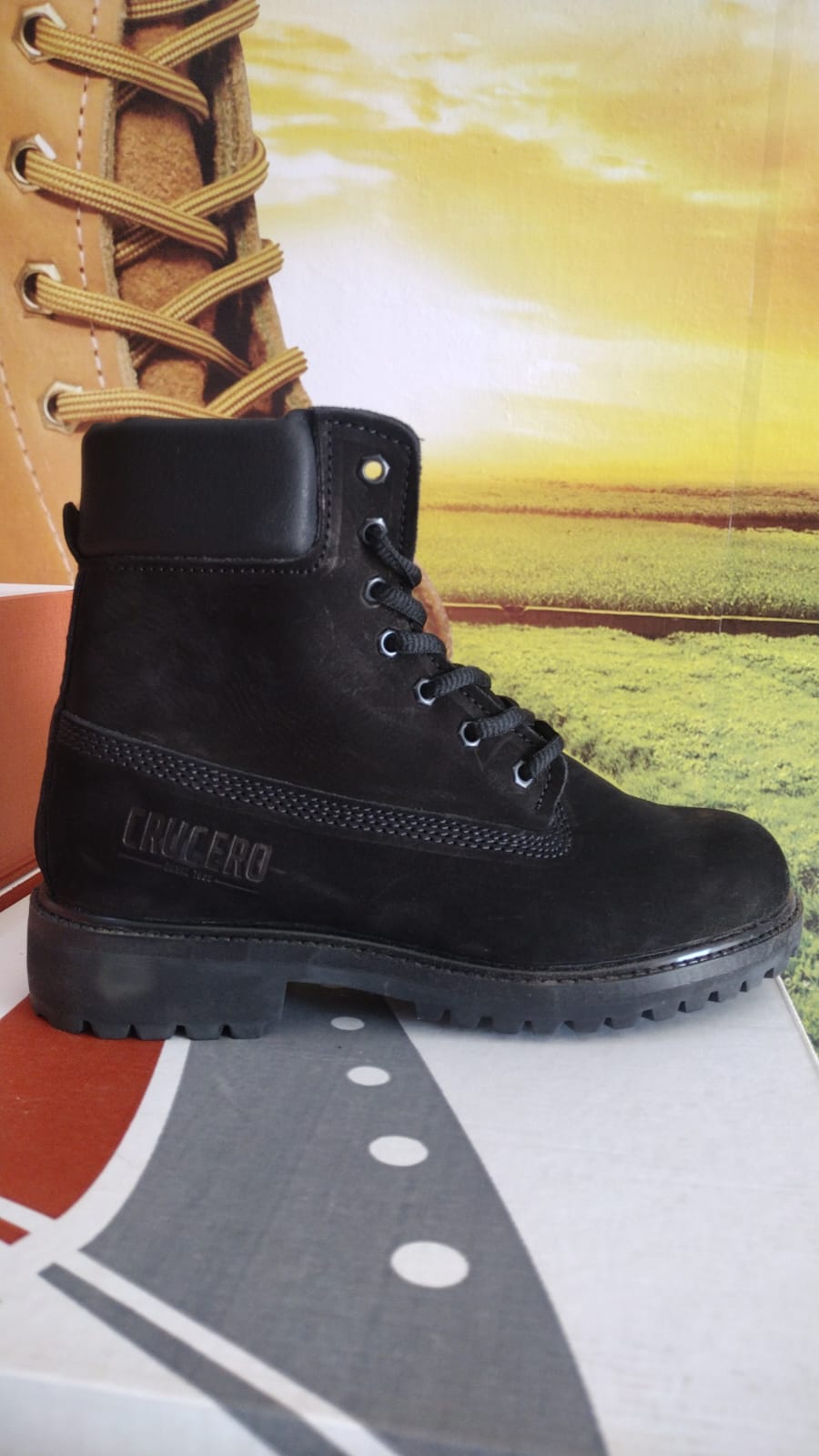 Trail Nobuck Negro