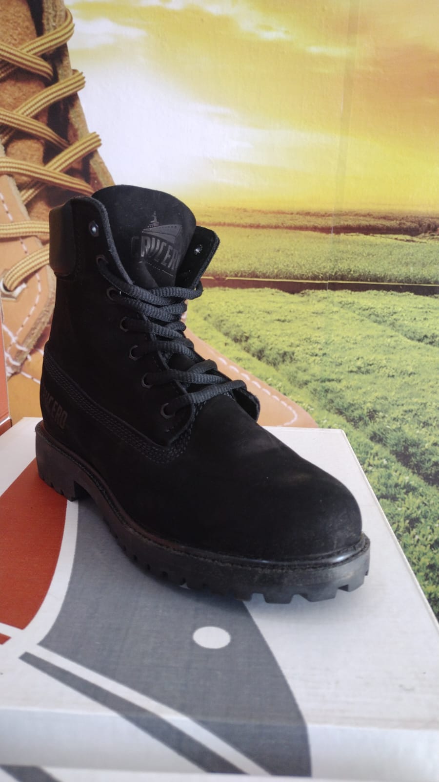 Trail Nobuck Negro