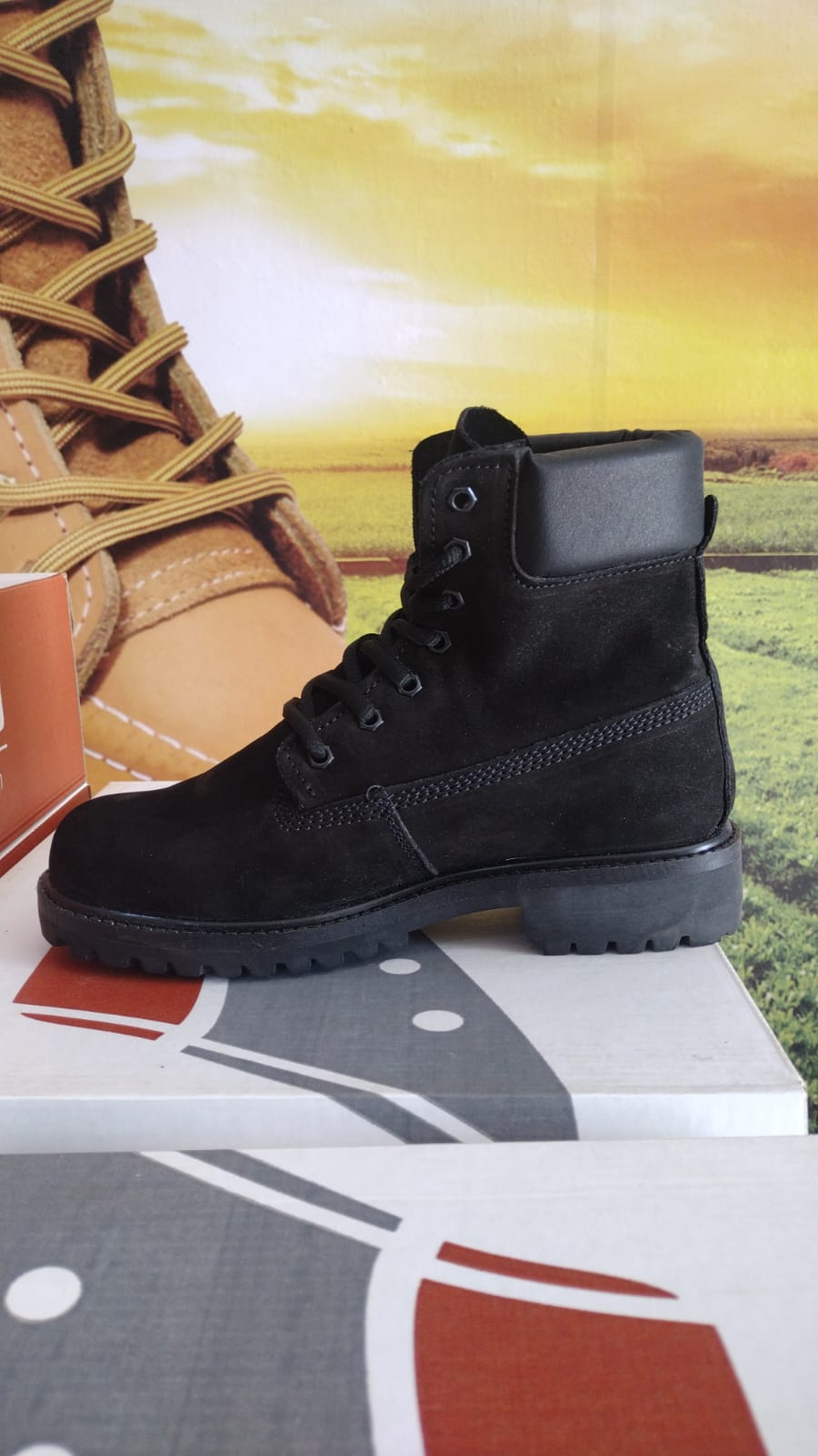 Trail Nobuck Negro